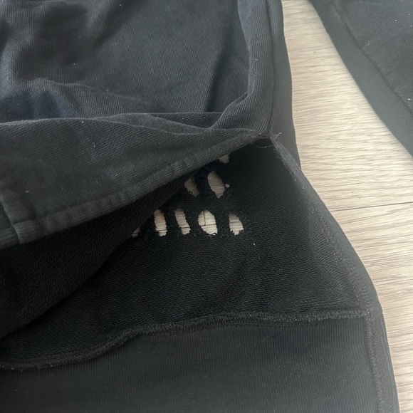 Phillip Lim Lightning Bolt Cutout Pullover Sweater Size S Black Oversized - Picture 9 of 9